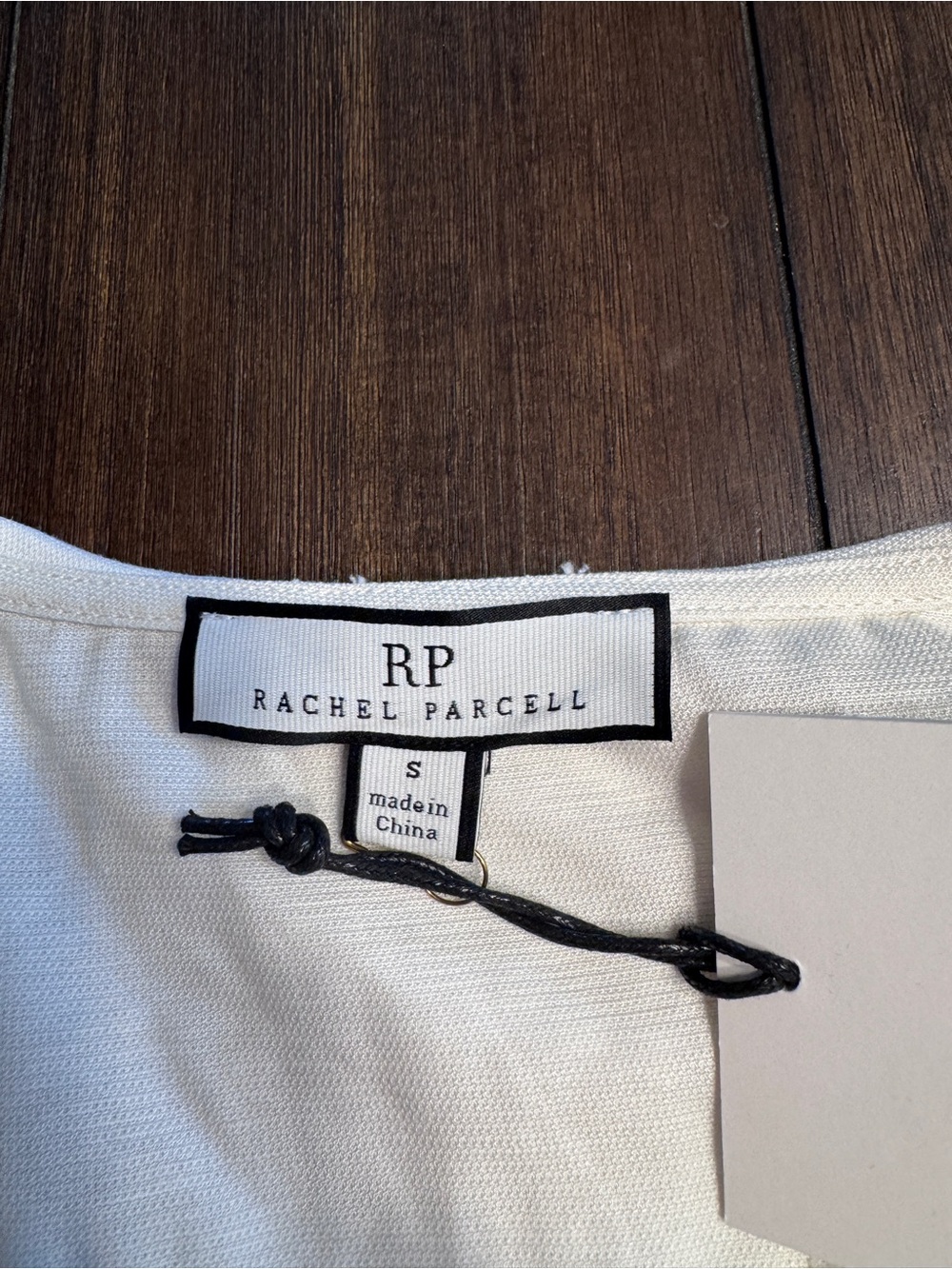 Rachel Parcell Scallop Collar Dress White Linen Blend Button Front Dress NWT S - Picture 11 of 16